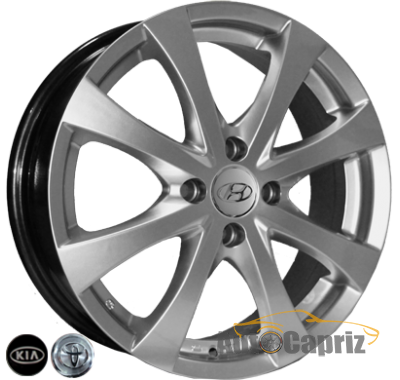 Диски Replica Kia 7345 HS R16 W6.0 PCD4x100 ET48 DIA54.1  